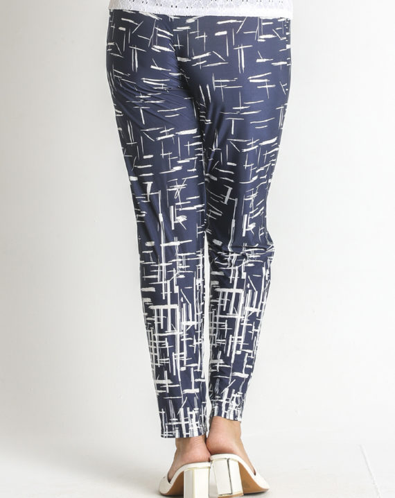 PANTALON PUNTO ESTAMPADO CENEFA - Imagen 2