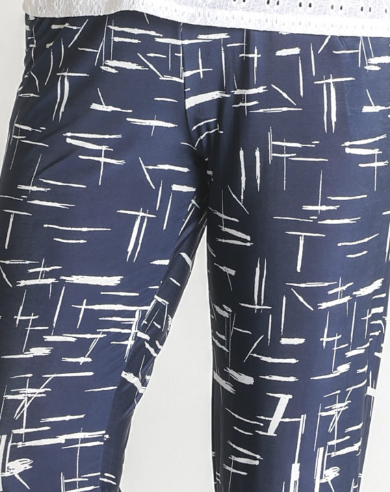 PANTALON PUNTO ESTAMPADO CENEFA - Imagen 4