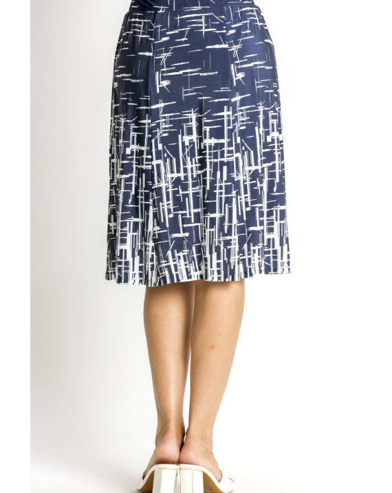 FALDA PUNTO ESTAMPADO - Imagen 2