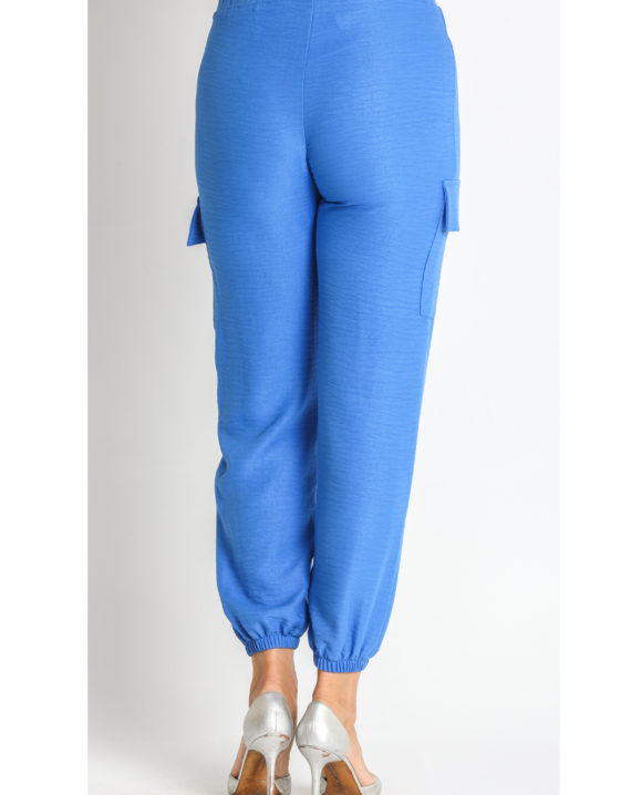PANTALON RUSTICO BOLSILLOS Y GOMA BAJO - Imagen 2