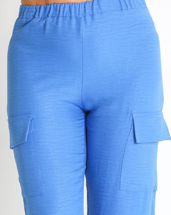 PANTALON RUSTICO BOLSILLOS Y GOMA BAJO - Imagen 4