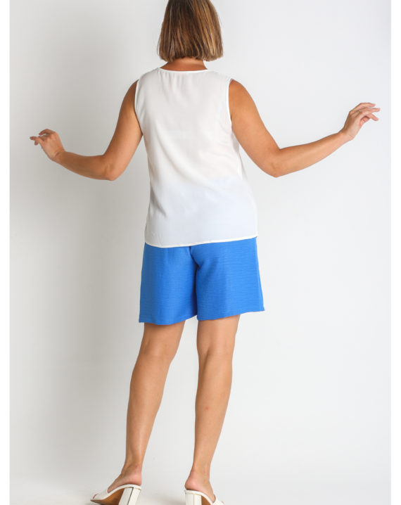 PANTALON CORTO RUSTICO CON BOLSILLOS - Imagen 2