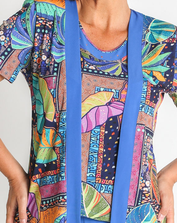 CONJUNTO SIMULADO ESTAMPADO PES. RECICLADO - Imagen 4