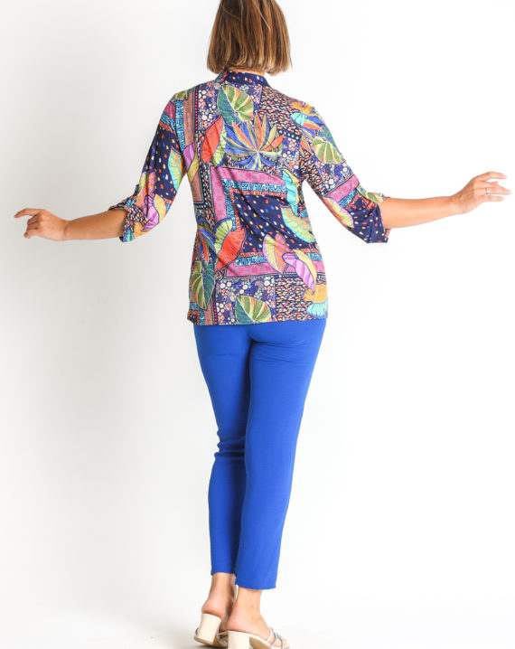 CAMISA MAO PUNTO ESTAMPADO PES. RECICLADO - Imagen 2
