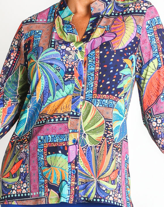 CAMISA MAO PUNTO ESTAMPADO PES. RECICLADO - Imagen 4
