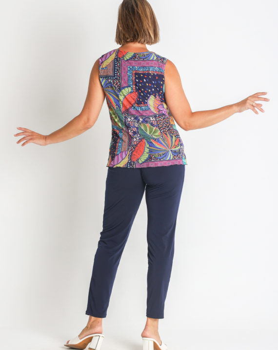 TOP TUL ESTAMPADO PES. RECICLADO - Imagen 2