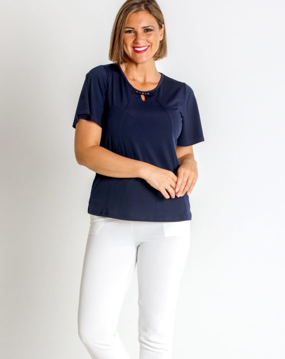 CAMISETA PUNTO CUELLO FANTASIA