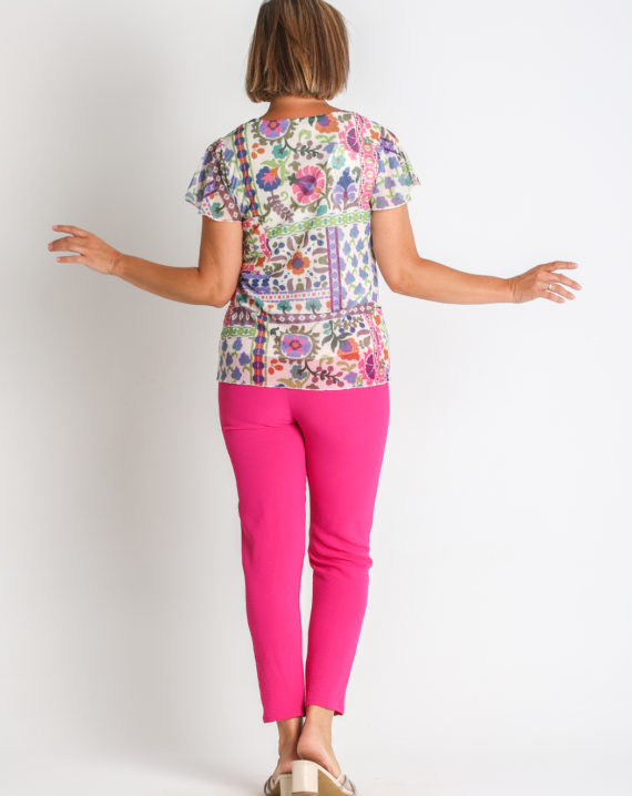 CAMISETA TUL ESTAMPADO PES. RECICLADO - Imagen 2