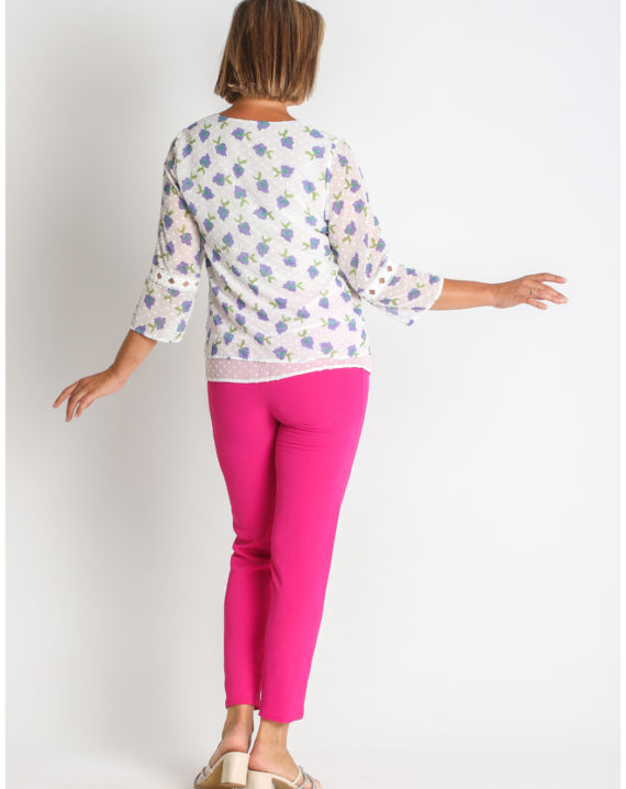 BLUSA PLUMETI ESTAMPADO CENEFA - Imagen 2