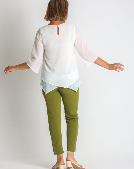 BLUSA GASA ESTAMPADA - Imagen 2