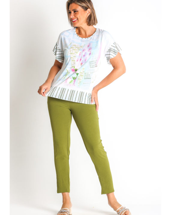 CAMISETA PUNTO ESTAMPADO PES. RECICLADO
