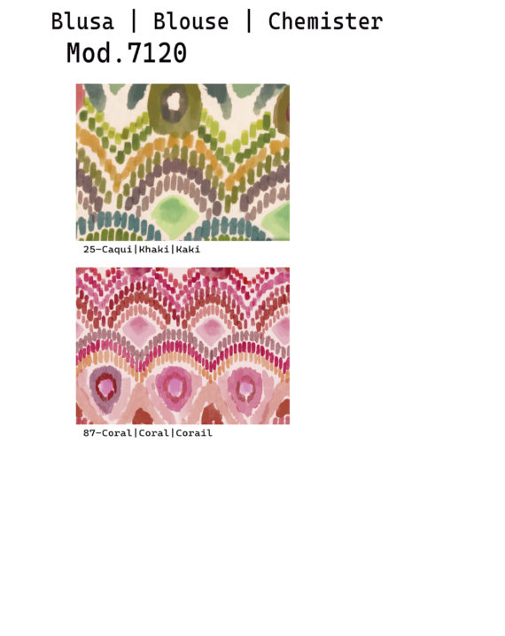 BLUSA PLUMETI ESTAMPADO - Imagen 3