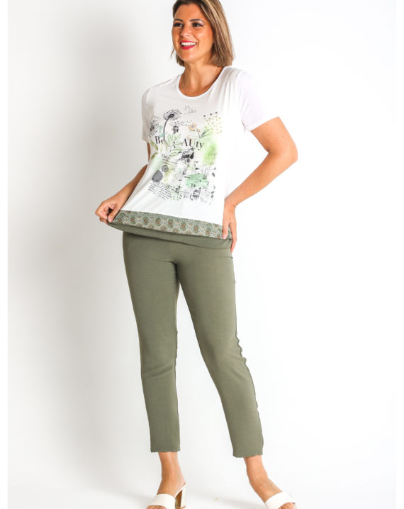 CAMISETA PUNTO ESTAMPADO PES. RECICLADO
