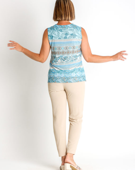 TOP TUL ESTAMPADO PES. RECICLADO - Imagen 2