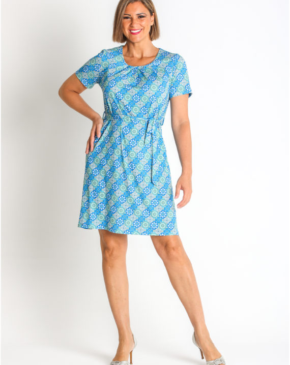 VESTIDO PUNTO ESTAMPADO
