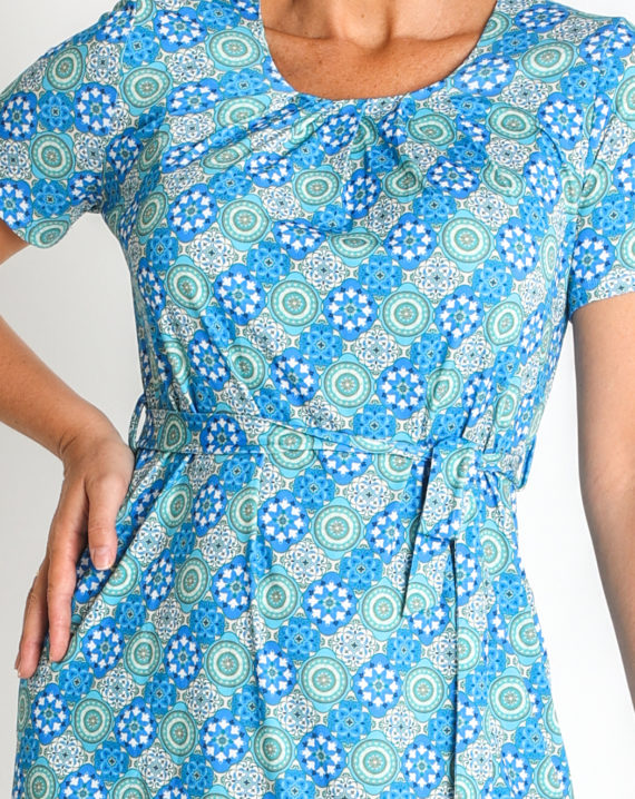 VESTIDO PUNTO ESTAMPADO - Imagen 4