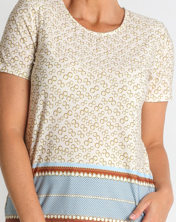 CAMISETA ESTAMPADO ESLABONES PES.RECICLADO - Imagen 4