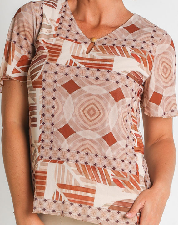 CAMISETA TUL ESTAMPADO PES.RECICLADO - Imagen 4