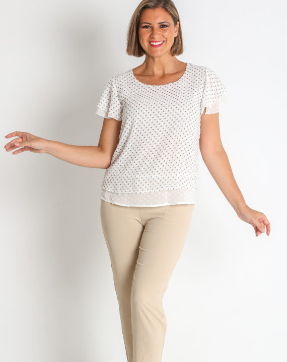 BLUSA PLUMETI ESTAMPADO