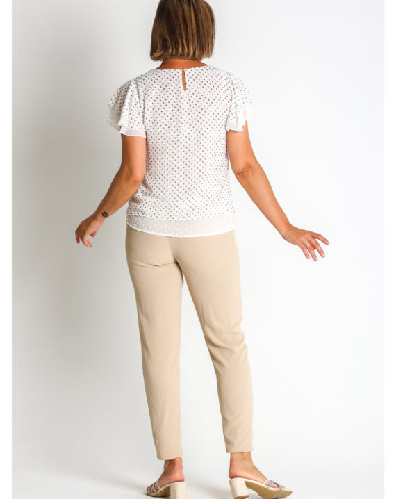 BLUSA PLUMETI ESTAMPADO - Imagen 2