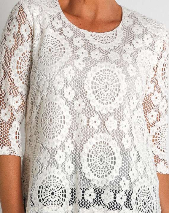 CAMISETA BLONDA MANGA 3/4 - Imagen 4