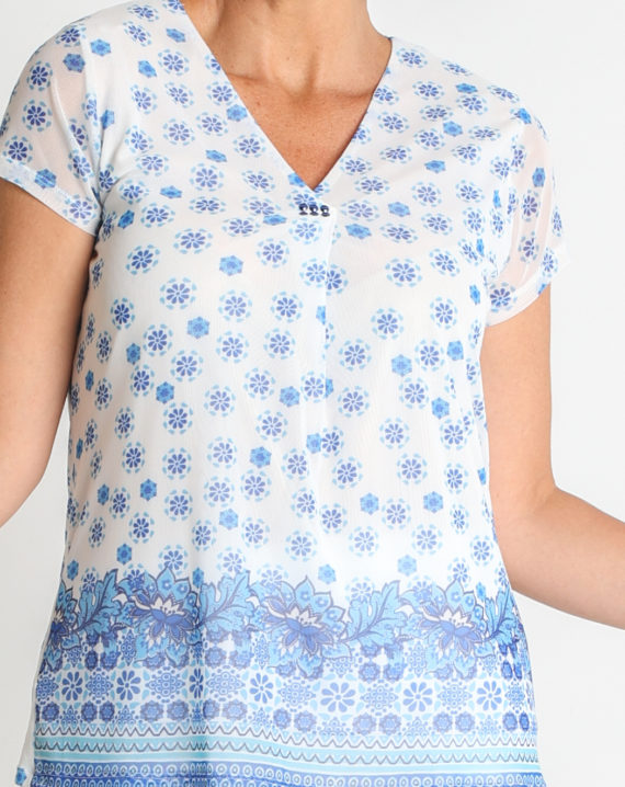 CAMISETA TUL ESTAMPADO PES.RECICLADO - Imagen 4