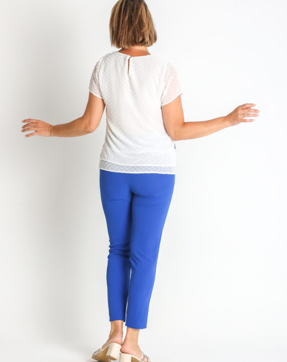 BLUSA PLUMETI ESTAMPADO FLOR - Imagen 2