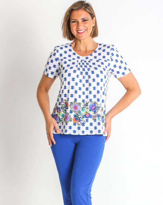CAMISETA PUNTO ESTAMPADO PES.RECICLADO