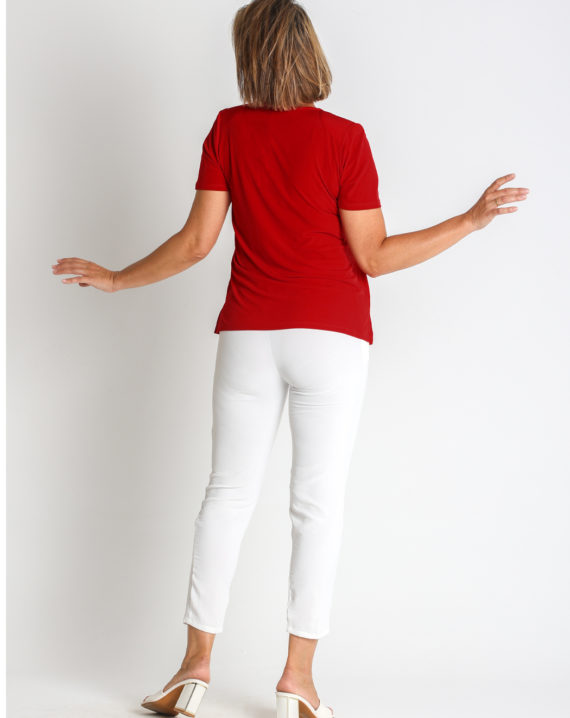 CAMISETA PUNTO CORTE PECHO - Imagen 2