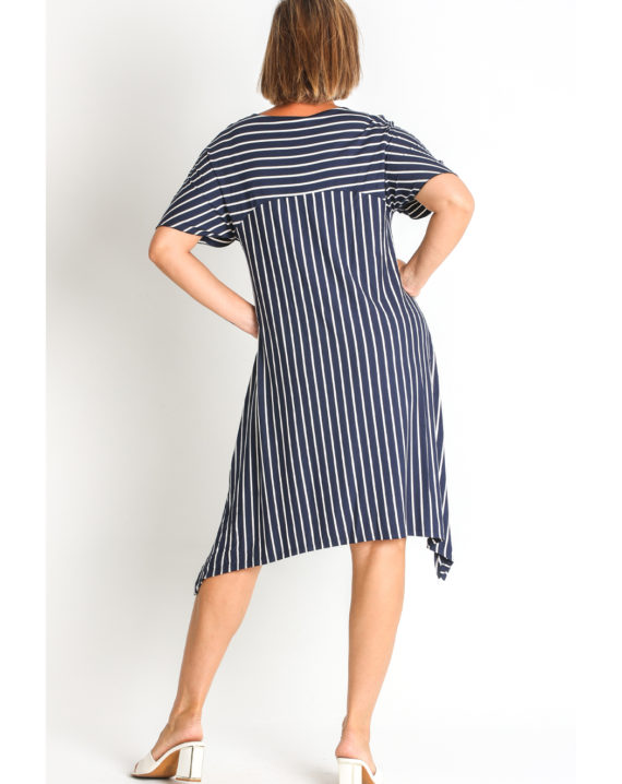 VESTIDO VISCOSA RAYAS - Imagen 2