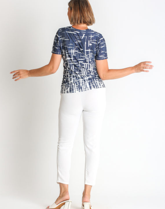 CAMISETA PUNTO ESTAMPADO - Imagen 2