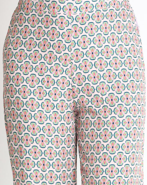 PANTALON ANCHO ESTAMPADO - Imagen 4