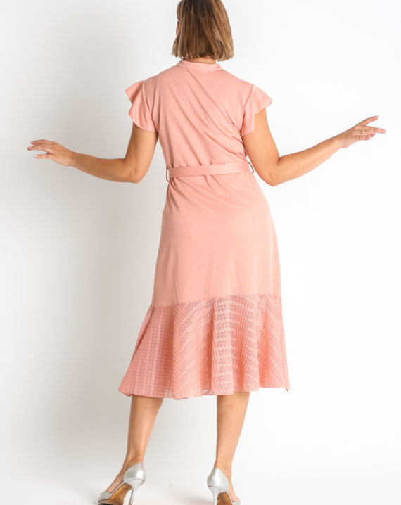 VESTIDO CAMISERO PUNTO CON MISSONI CALADO - Imagen 2
