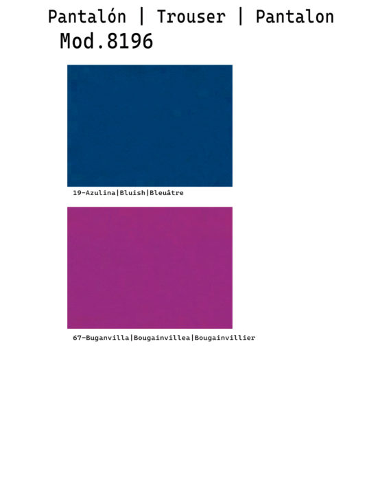 PANTALON PUNTO RAYON-NYLON CON CADENA - Imagen 3