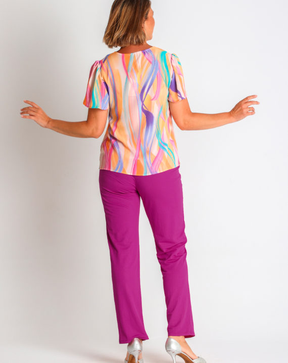 BLUSA GASA ESTAMPADA - Imagen 2