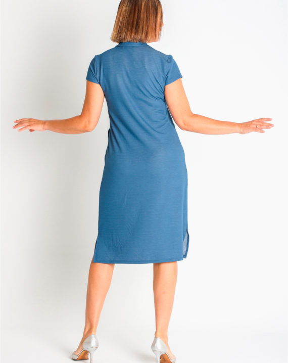 VESTIDO PUNTO DENIM - Imagen 2