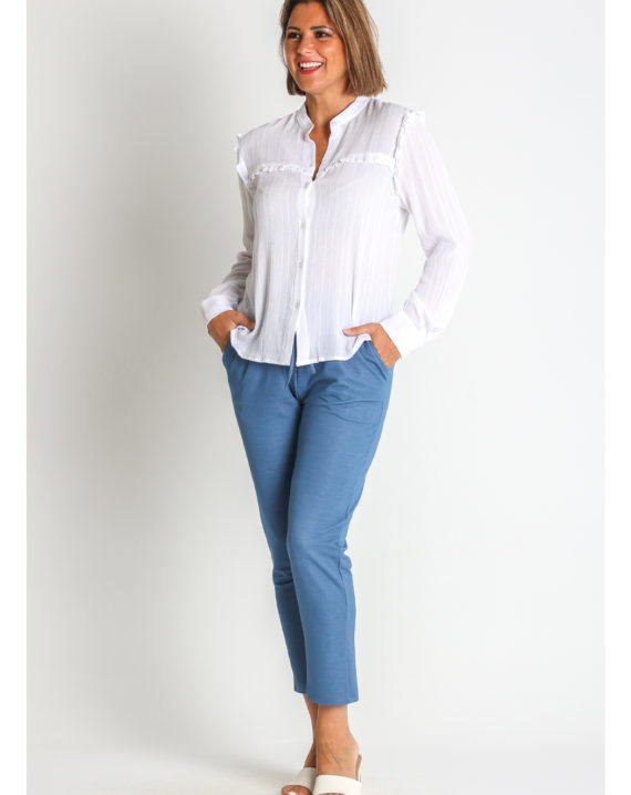 Camisa con botones - Mujer