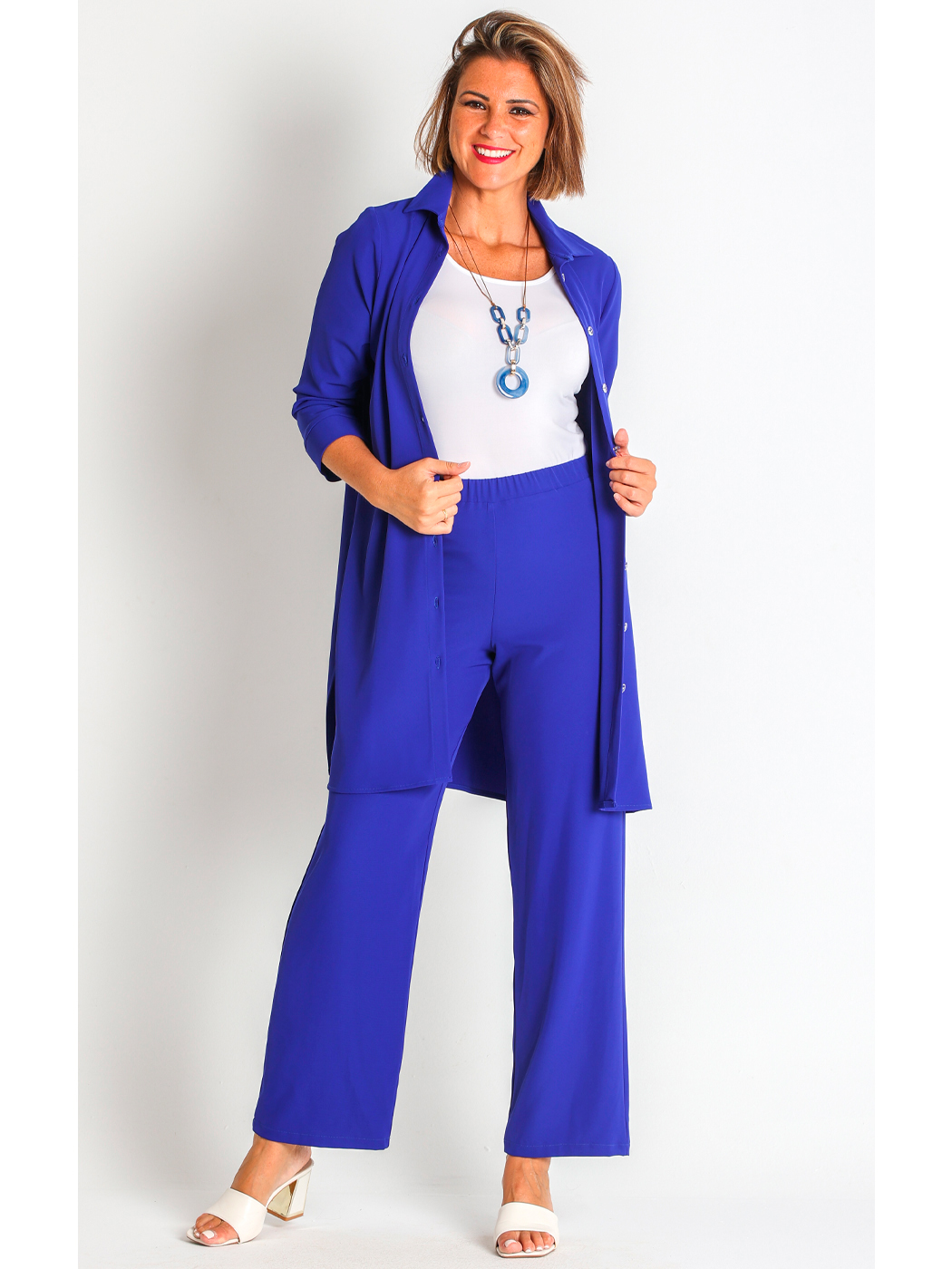 Camisa con botones - Mujer