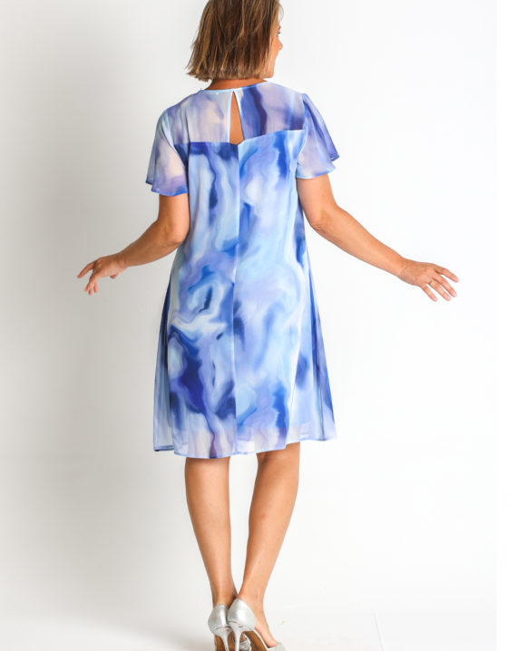 VESTIDO GASA ESTAMPADO - Imagen 2