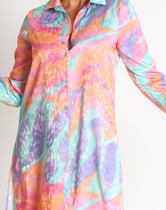 CASACA RASO ESTAMPADA - Imagen 4