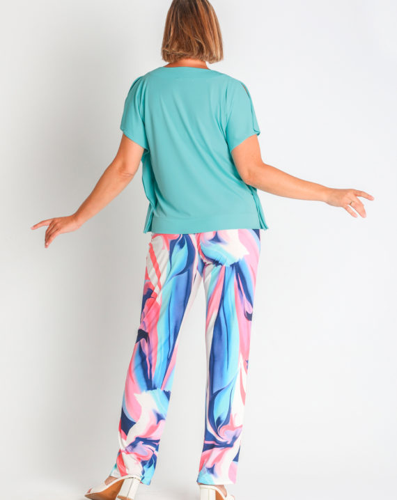 CAMISETA-PAÑOLETA PUNTO CON PEDRERIA - Imagen 2
