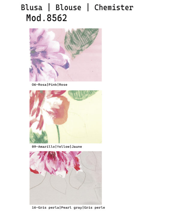 BLUSA GASA ESTAMPADA FLORES - Imagen 3